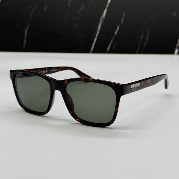 NEW GUCCI SUNGLASSES GG0746S 003 HAVANA EYEWEAR - Picture 3 of 10